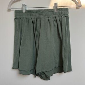 Women's Green Shorts